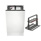 AEG HAUSGERATE AGZ801419300 Set: GeschirrspA1/4ler FSE73407P vollint