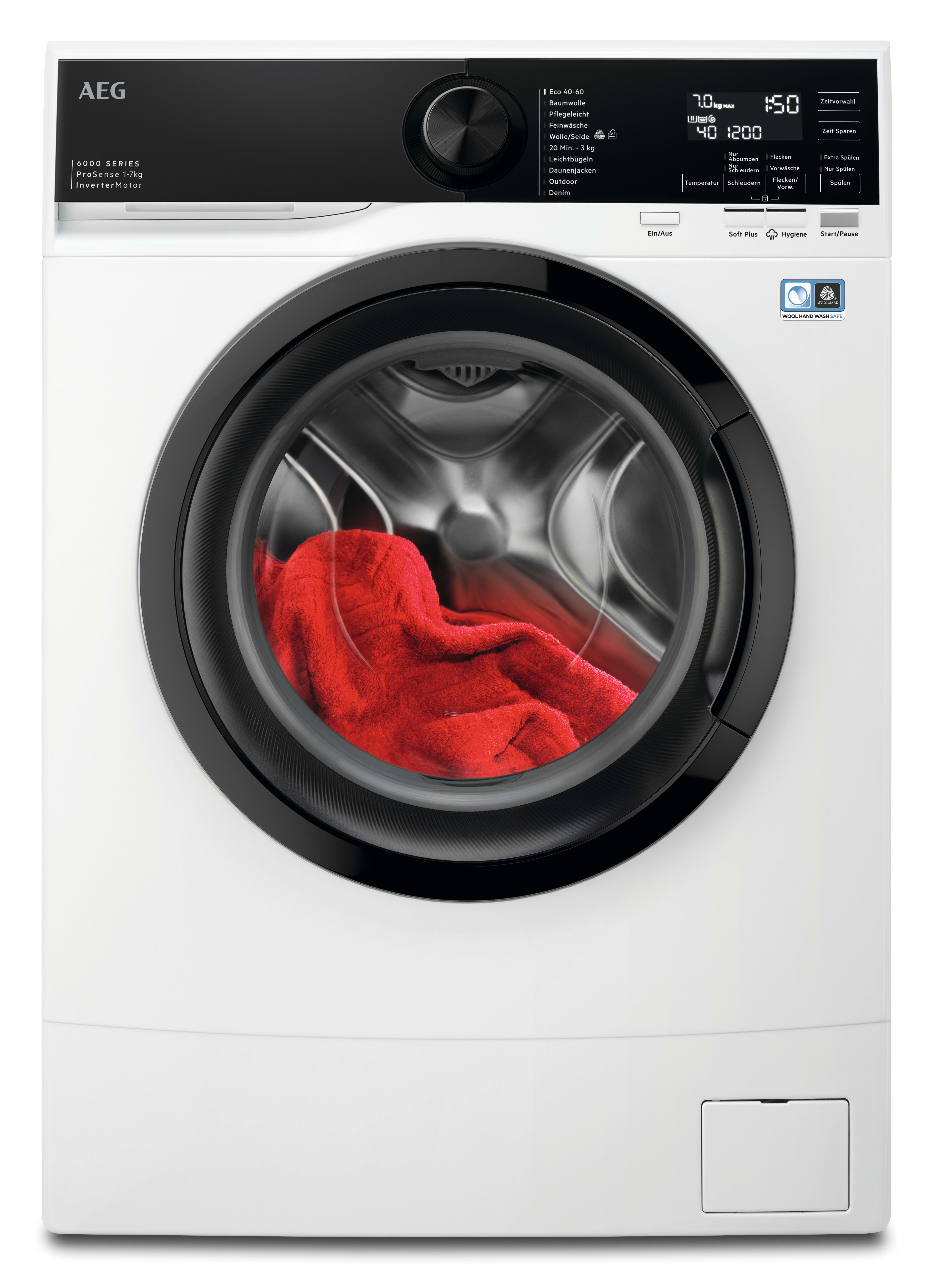 AEG HAUSGERATE - AGZ914343153 Waschmaschine 1400U/min 7kg T:48.7cm Dis