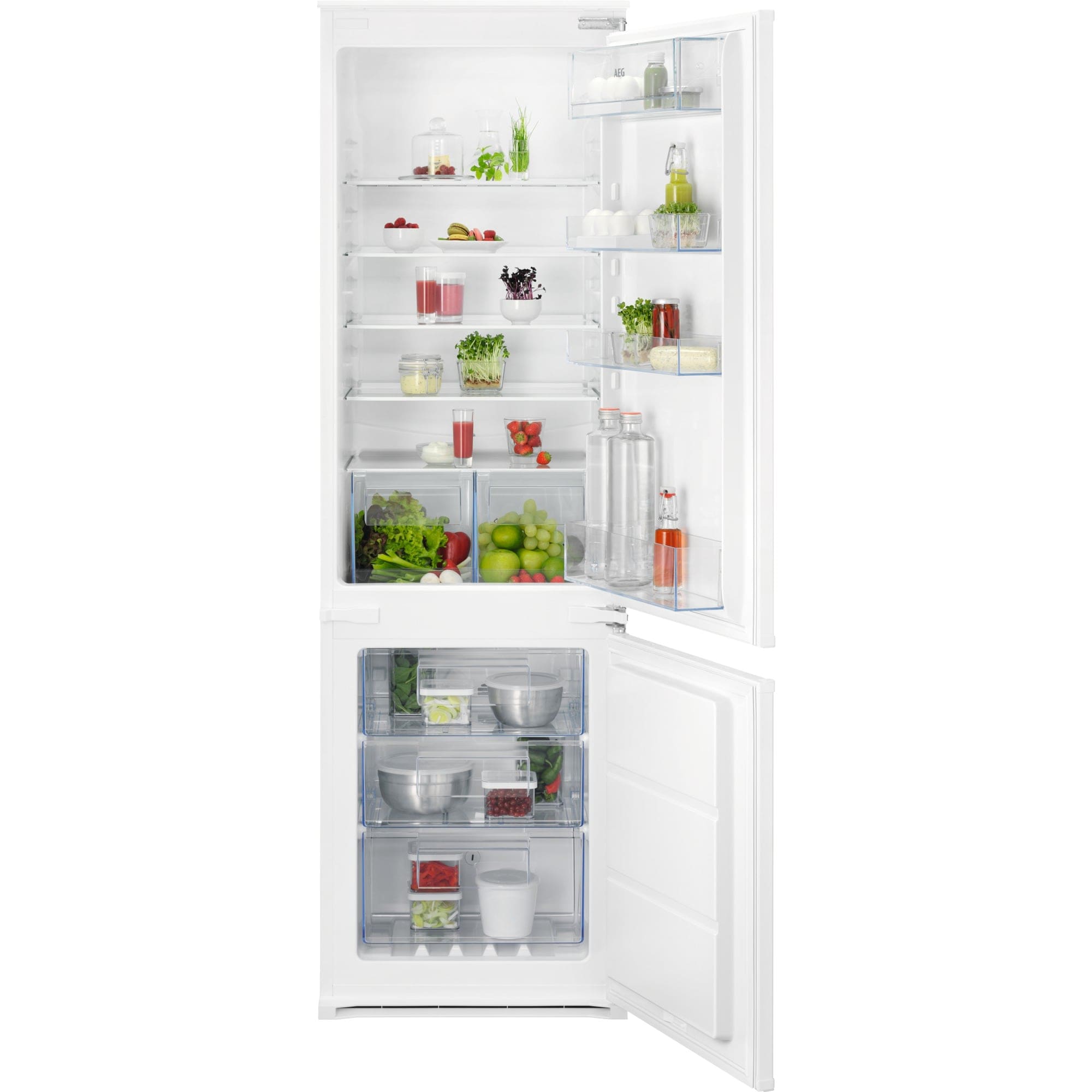 AEG HAUSGERATE AGZ925505338 KA1/4hl-Gefrierkombi int. 54.6cm NoFr. 1