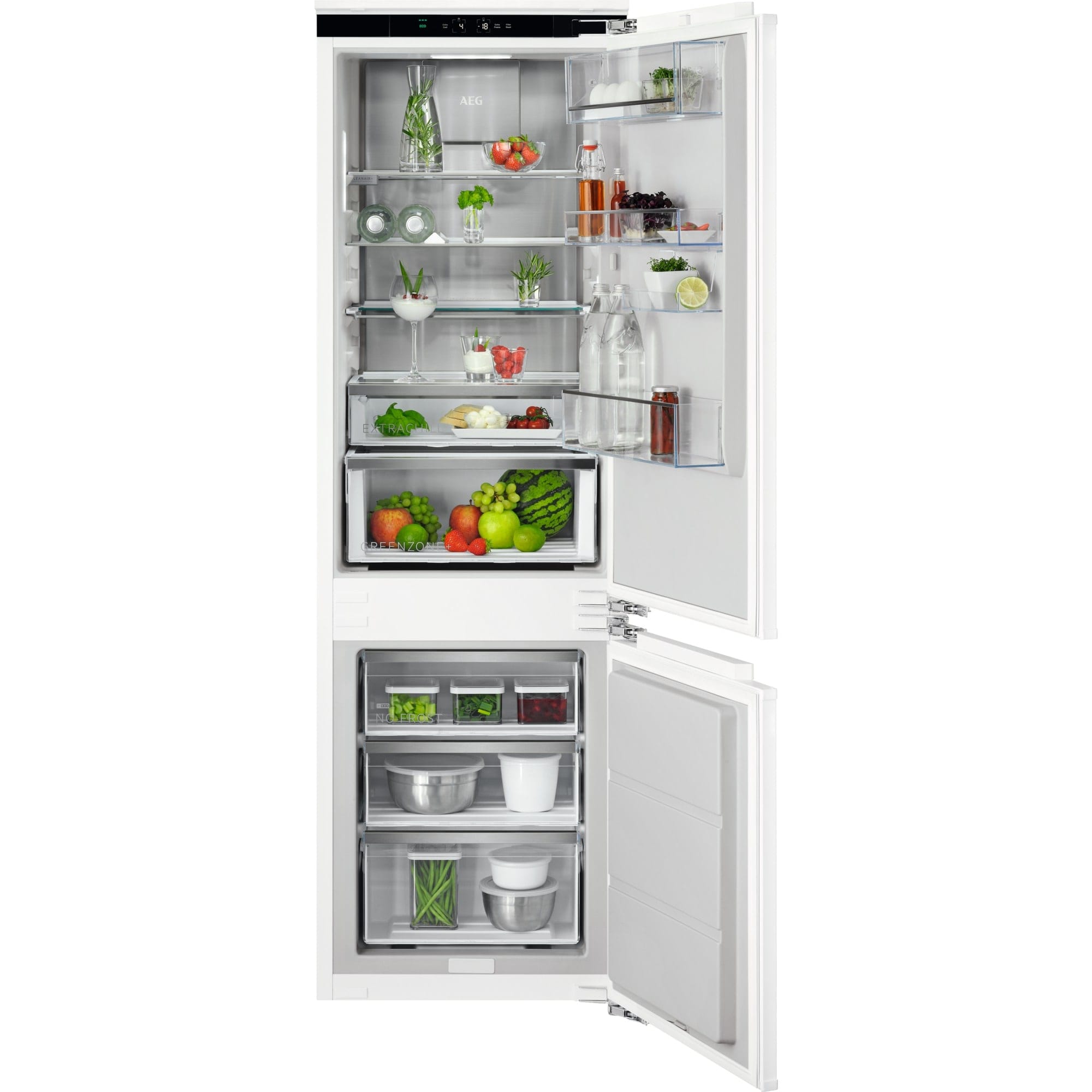 AEG HAUSGERATE AGZ925553058 KA1/4hl-Gefrierkombi int. 56cm NoFr. 182