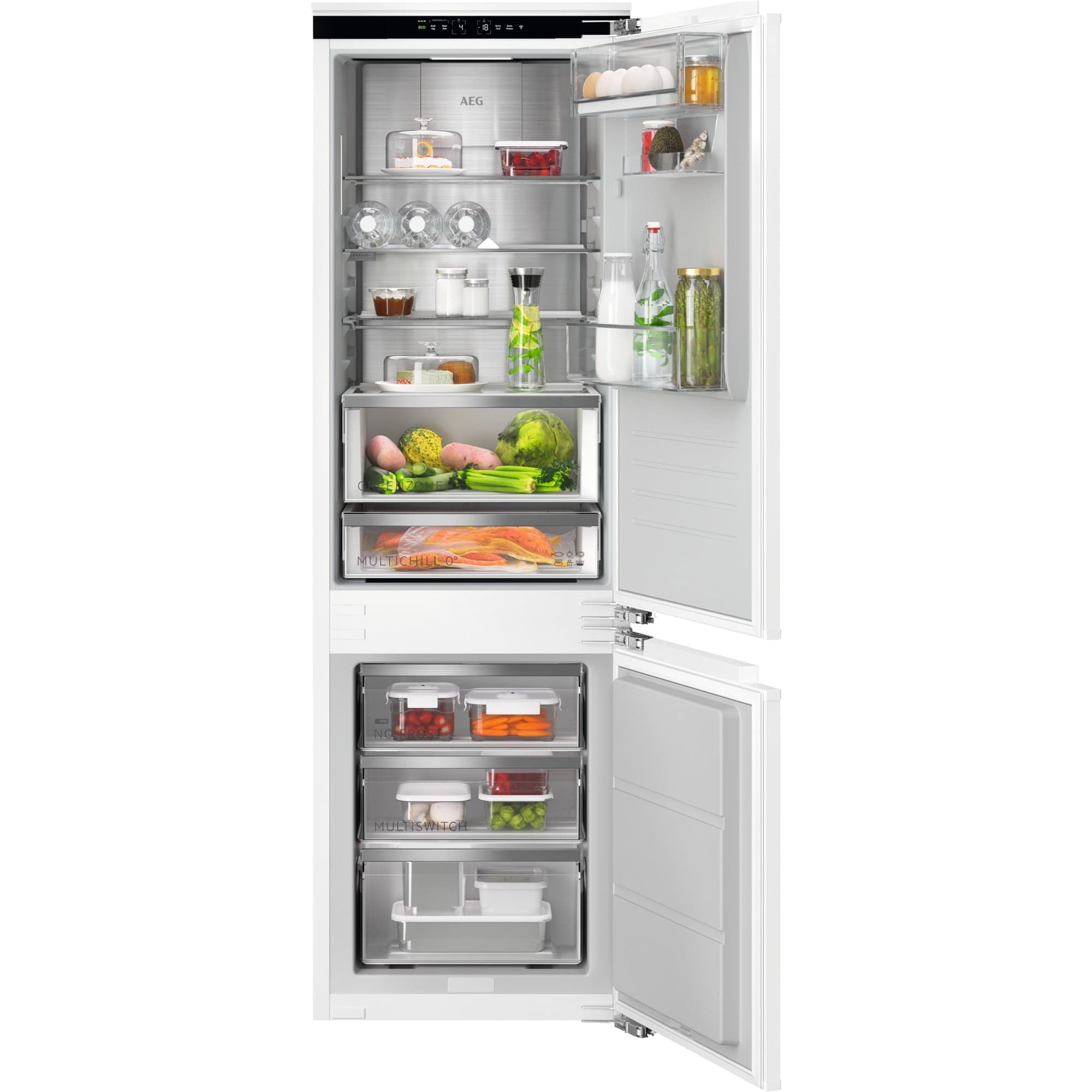 AEG HAUSGERATE AGZ925573053 KA1/4hl-Gefrierkombi int. 55.7cm 0G 160/