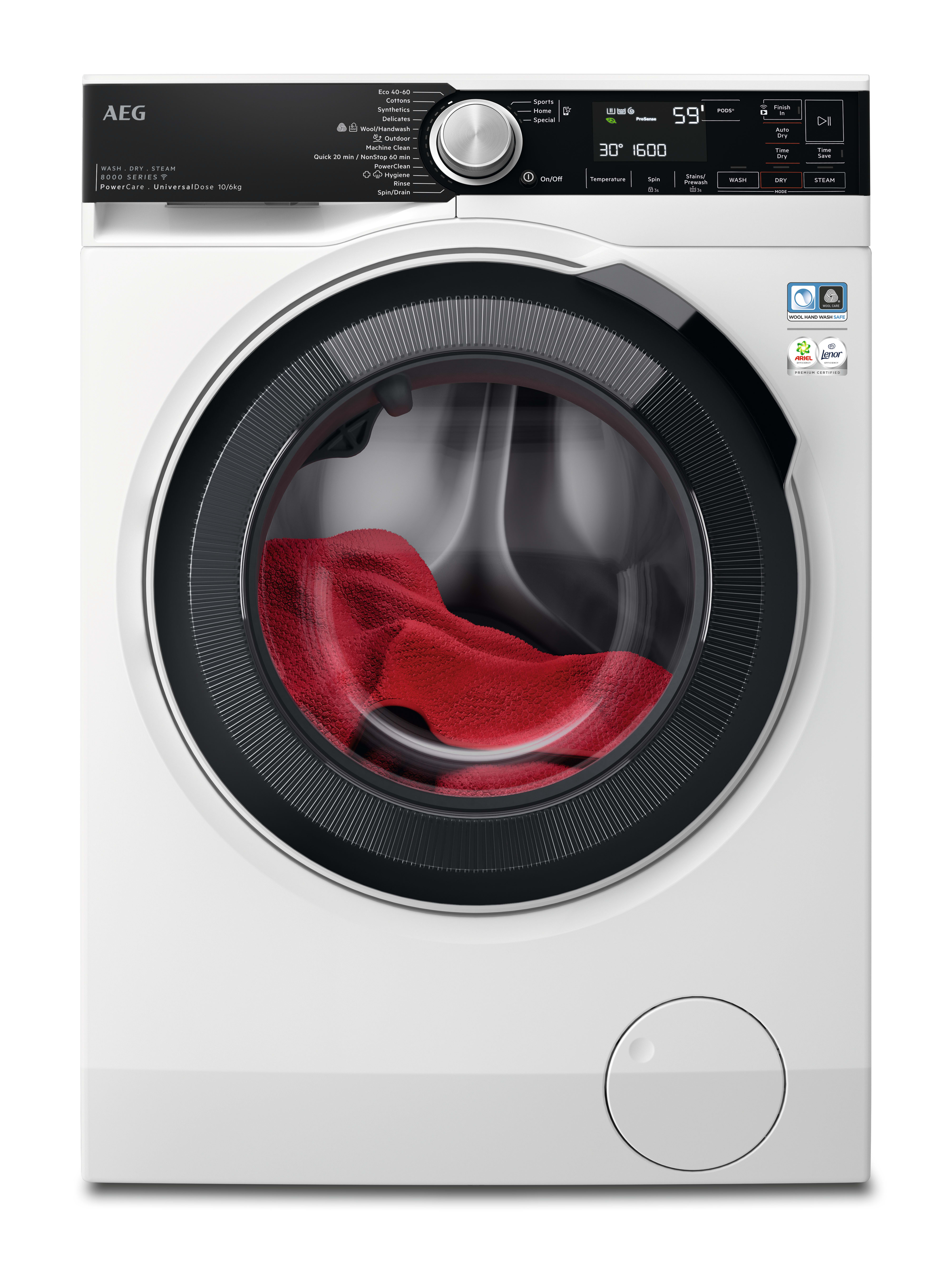 AEG HAUSGERATE AGZ914611701 Waschtrockner 1600U/min 11/7kg Disp AqCo