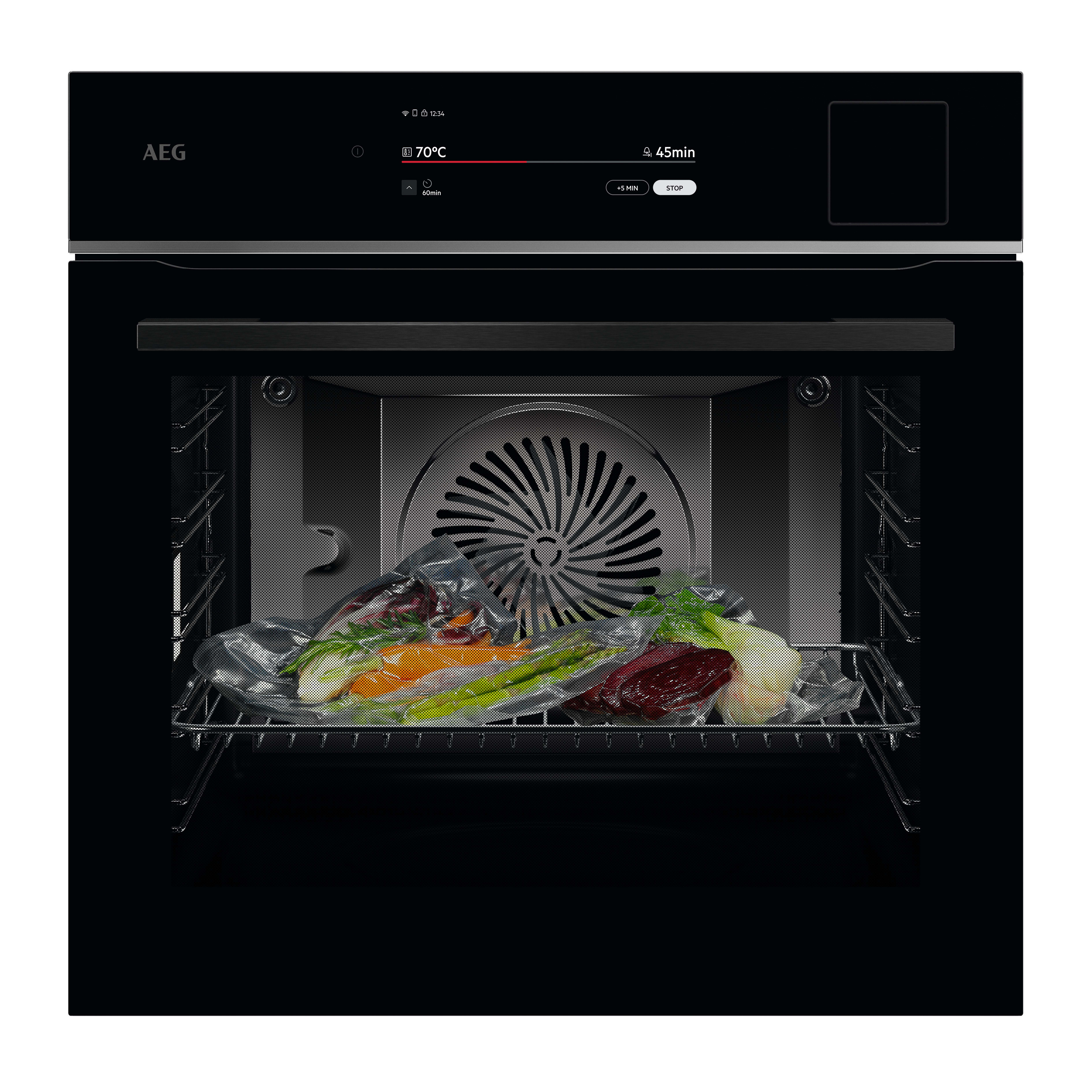 AEG HAUSGERATE - AGZ944035021 Einbaudampfbackofen 27BA 70L LongCl Damp