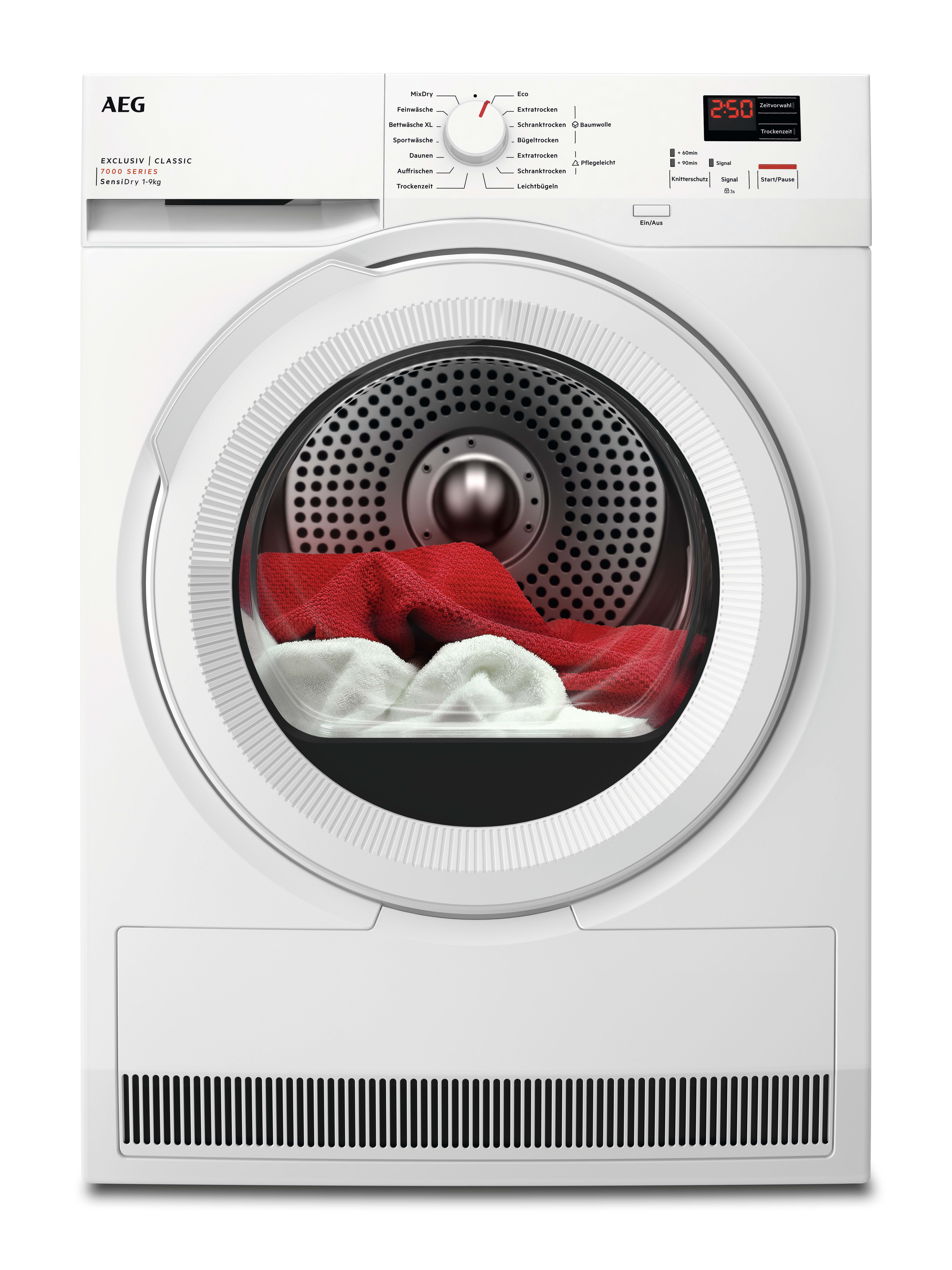 AEG HAUSGERATE AGZ916900027 WAschetrockner WP 9kg 14Prog. Disp C ws