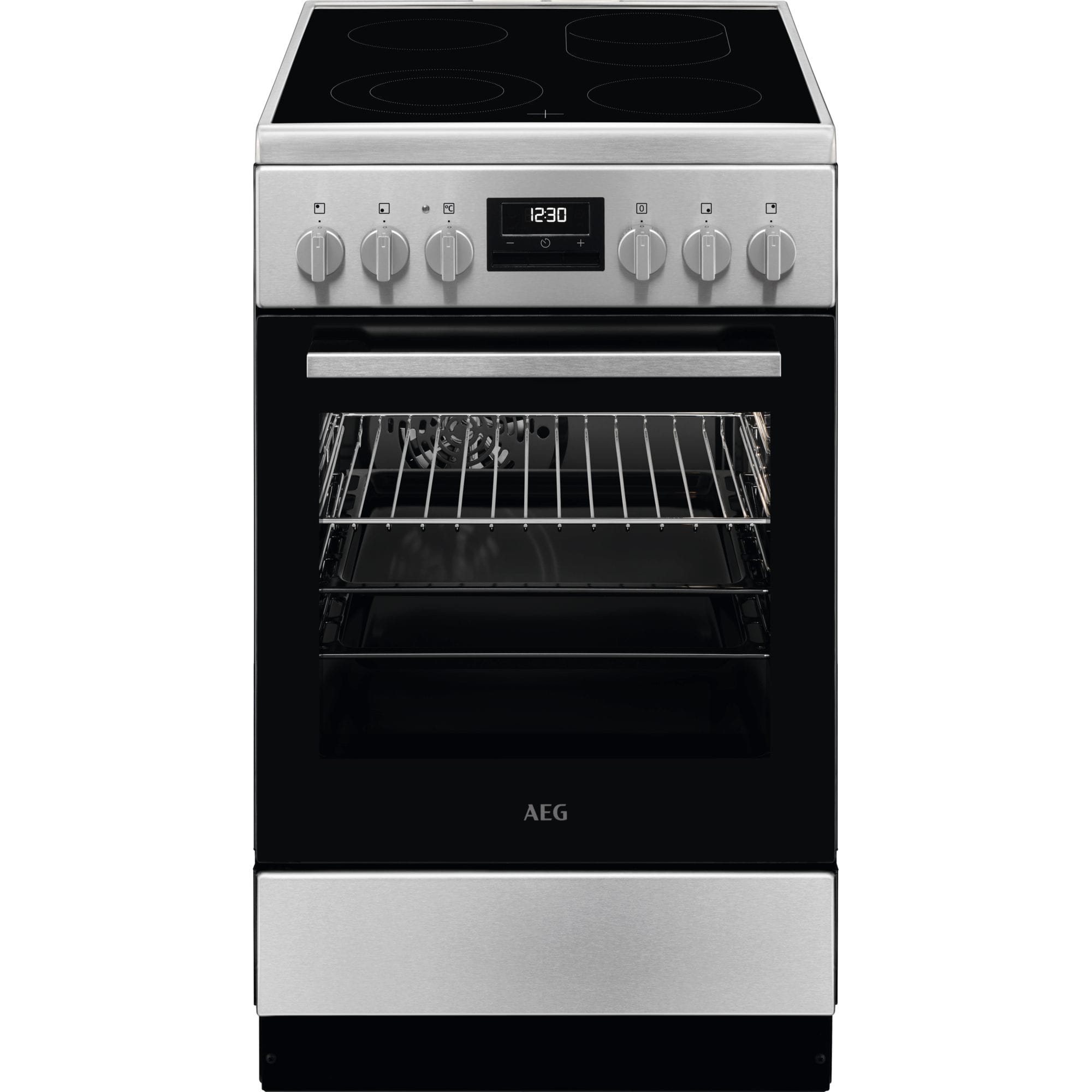AEG HAUSGERATE AGZ943005676 Standherd 50cm Ceran 8BA 1f.Backausz. Zw