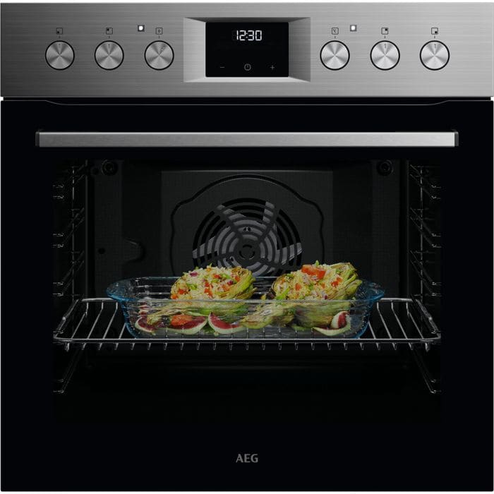AEG HAUSGERATE AGZ949723480 Einbauherd 8BA LongCl AquaCl. Uhr 72L A+