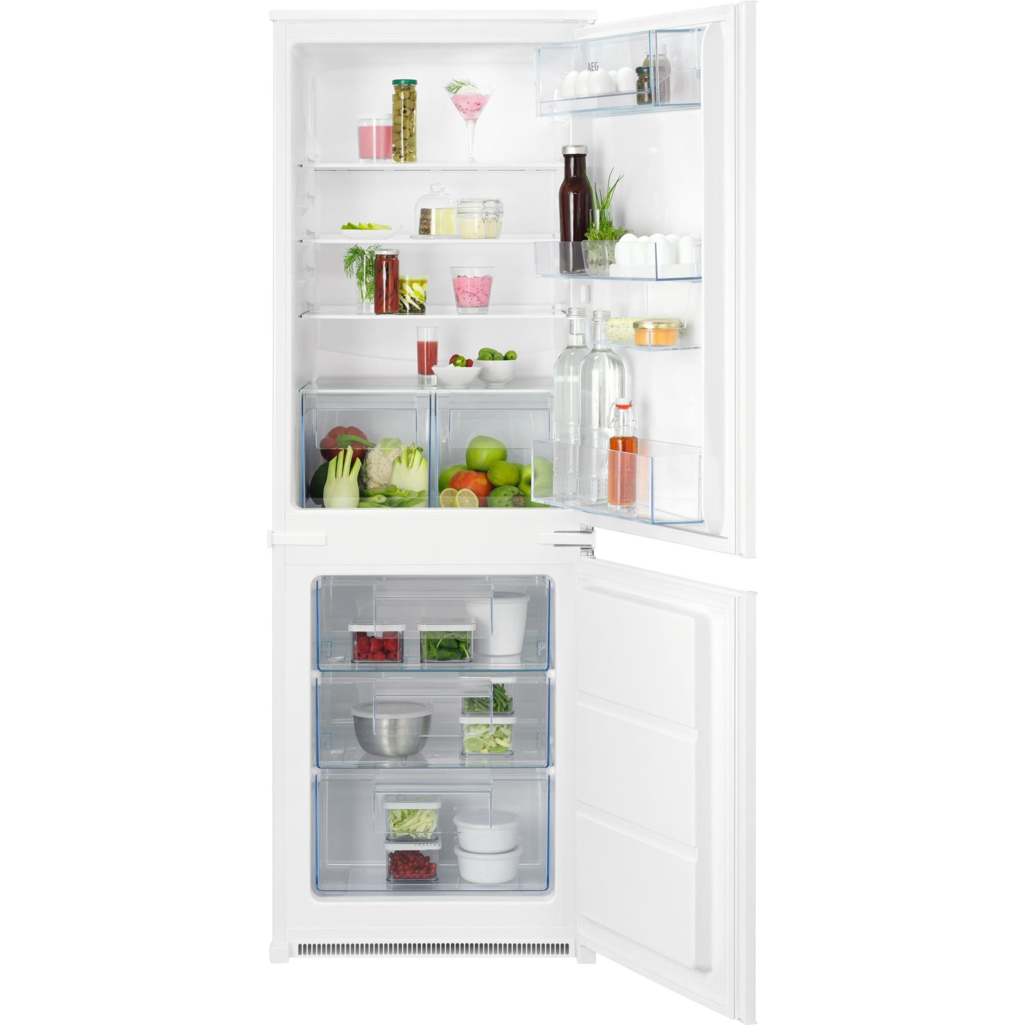 AEG HAUSGERATE AGZ925513043 KA1/4hl-Gefrierkombi int. 55cm 161/72L S