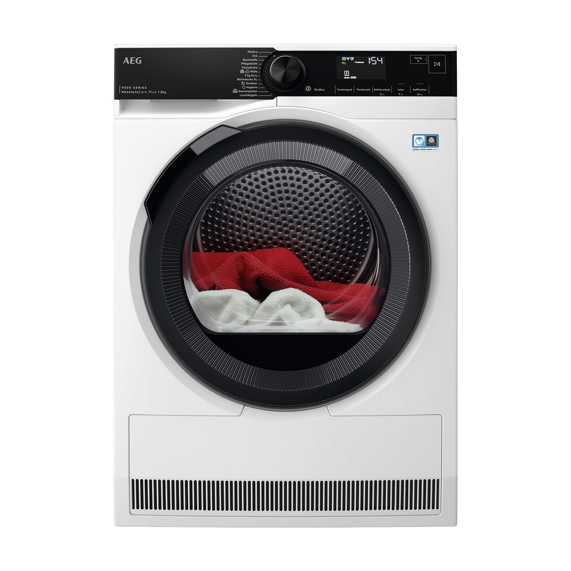 AEG HAUSGERATE AGZ916900026 WAschetrockner WP 8kg 12Prog. 3DScan Di