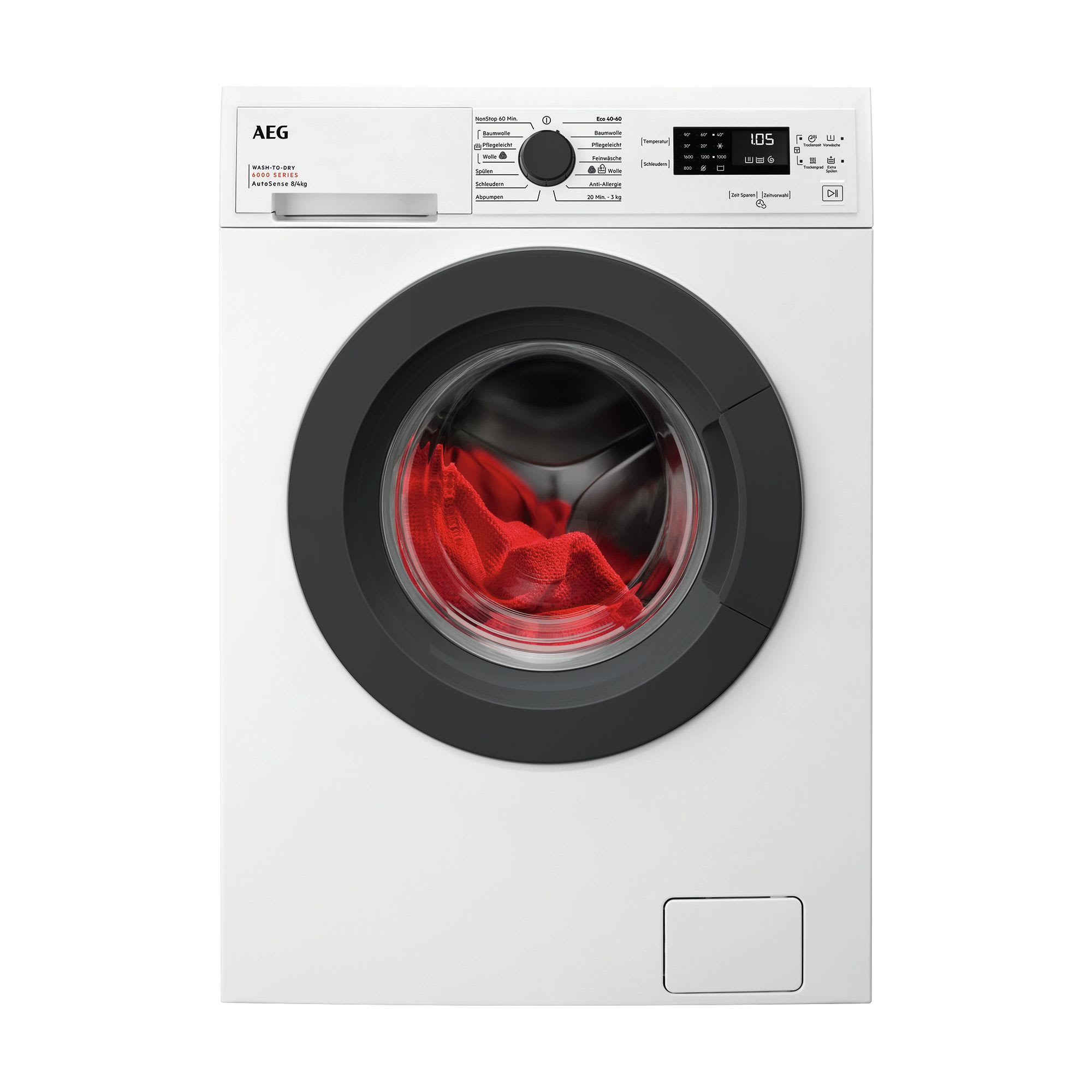 AEG HAUSGERATE - AGZ914603723 Waschtrockner 1600U/min 8/4kg Disp AqCo