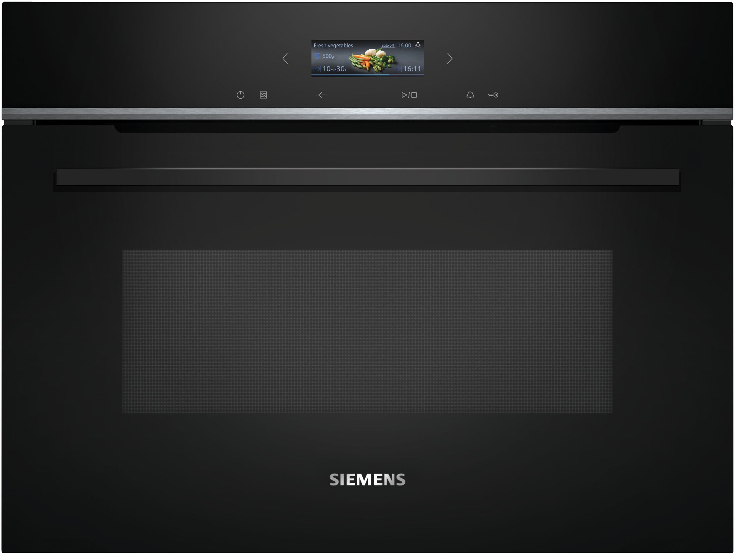 Siemens Hausgerate - SIZCE732GXB1 EinbauMikrowelle 60cm 1000W 5St. 36L sch