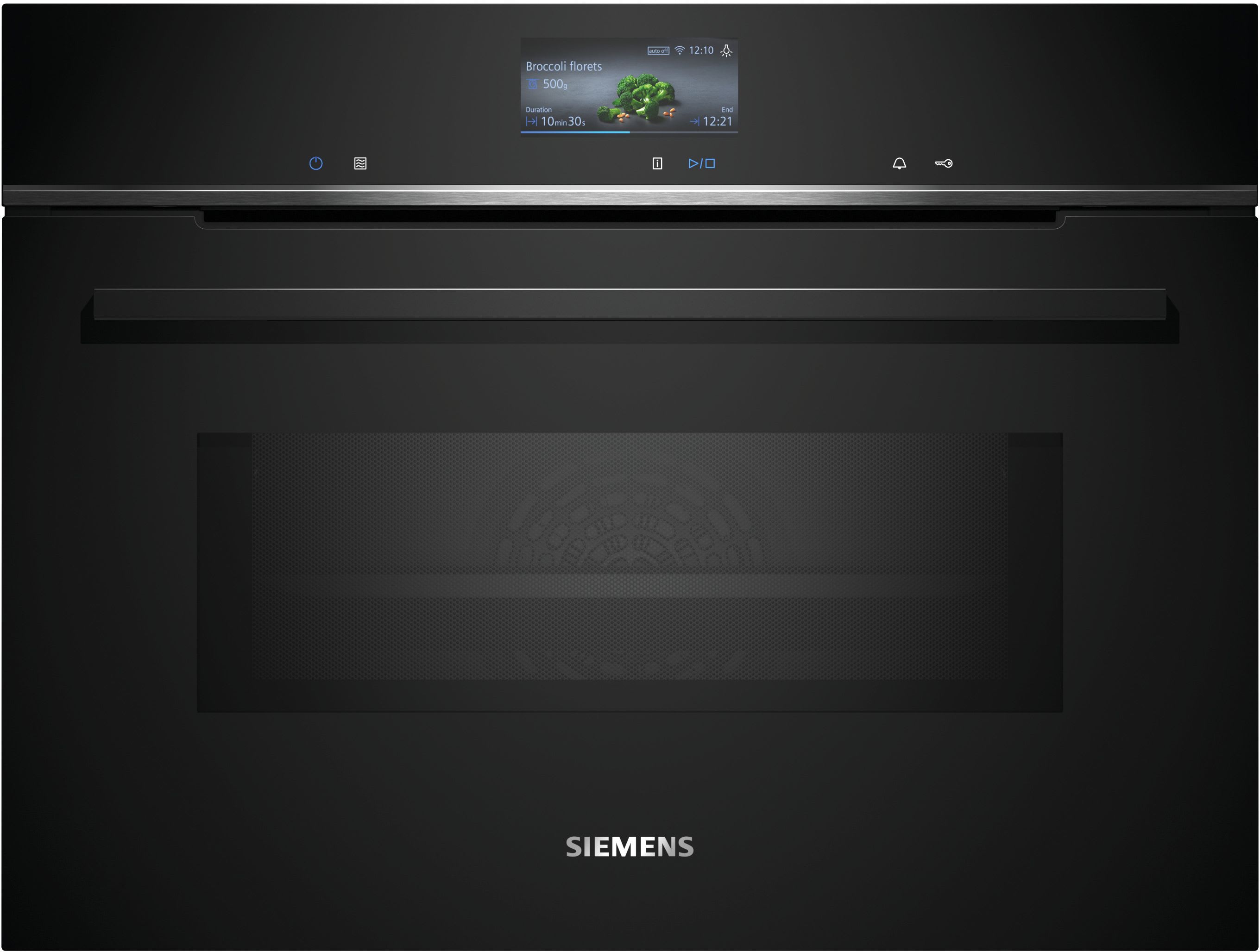 Siemens Hausgerate - SIZCM776GKB1 Kompaktbackofen+Mikro 4D 19BA 45L activC