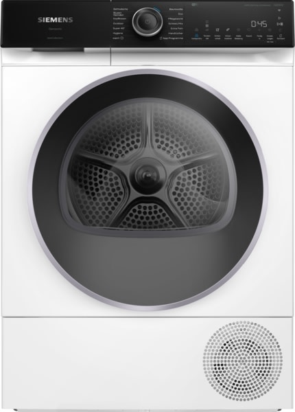 Siemens Hausgerate - SIZWQ45H2BG0 WAschetrockner WP 9kg 13Prog. Disp. wei