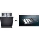 Siemens Hausgerate - SIZSX63EX2JBE Set:Geschirrsp SX63EX27BE vollint XXL 60