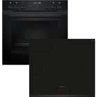 Siemens Hausgerate SIZPQ522IAAB E-Herd Set: HE278GBB4 + EI631CFB1E schwa