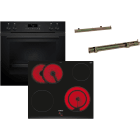 Siemens Hausgerate - SIZPYROSETSW2 E-Herd Set: HE271ABB3 + EA631GNA1E + HZ6