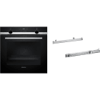Siemens Hausgerate SIZEQ518ABSHB B-Herd Set: HB517GBS3 + HZ380000 sw-edst