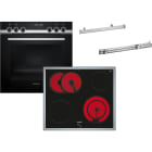 Siemens Hausgerate SIZPQ521KT22B E-Herd Set: HE578GBS3 + EA64RGNA1E + HZ5