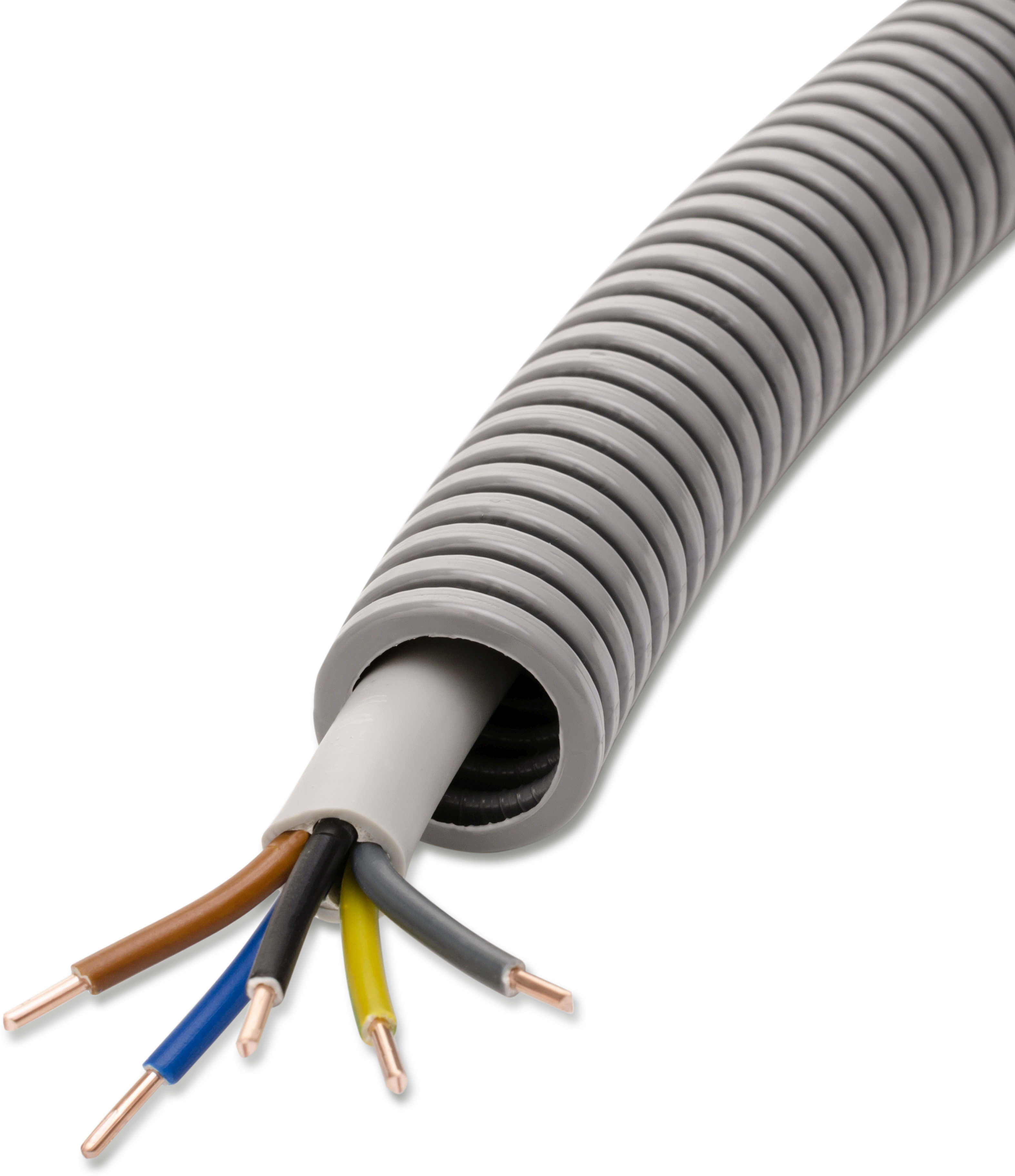 DIETZEL DIE65049 PVC-Panzerflexrohr,A25mm,biegs.,mittel,
