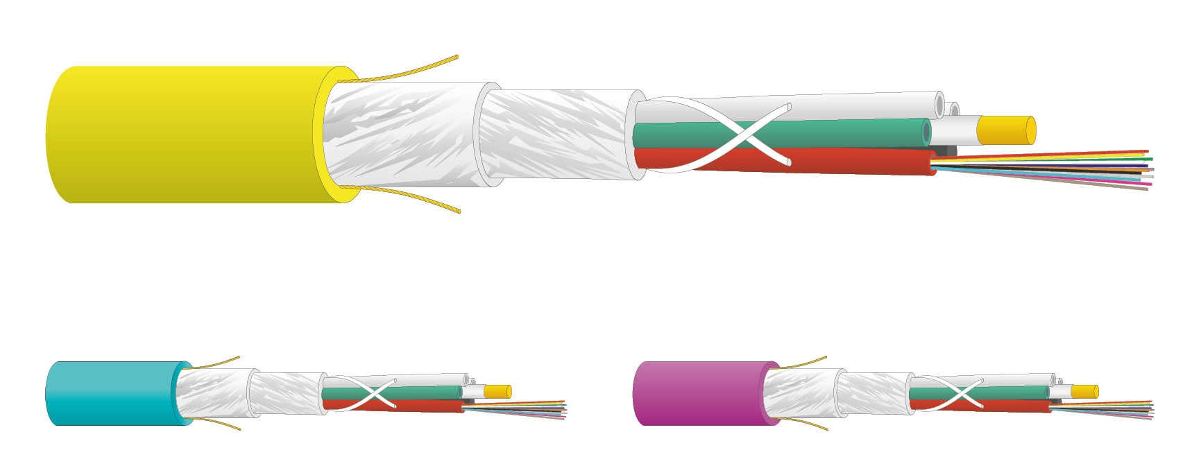 DATWAYLER - DAT19618400BZ LWL Universalkabel U-BQ(ZN)BH B2ca 4x12E