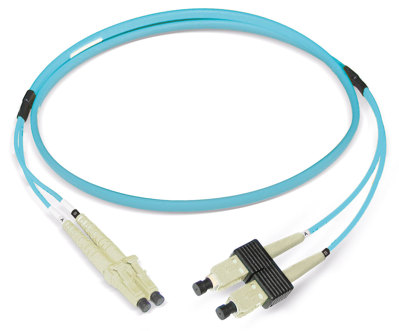DATWAYLER DAT42134008ZY LWL-Patchkabel 2G50/125 OM3 LC-D/SC-D 10