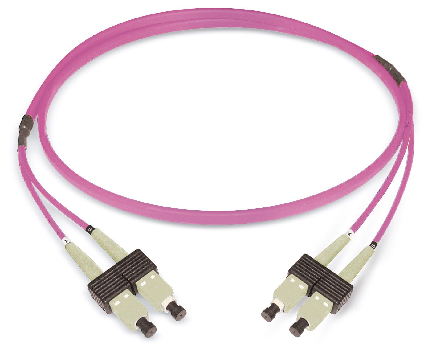 DATWAYLER DAT43114108ZY LWL-Patchkabel 2G50/125 OM4 SC-D/SC-D 1m