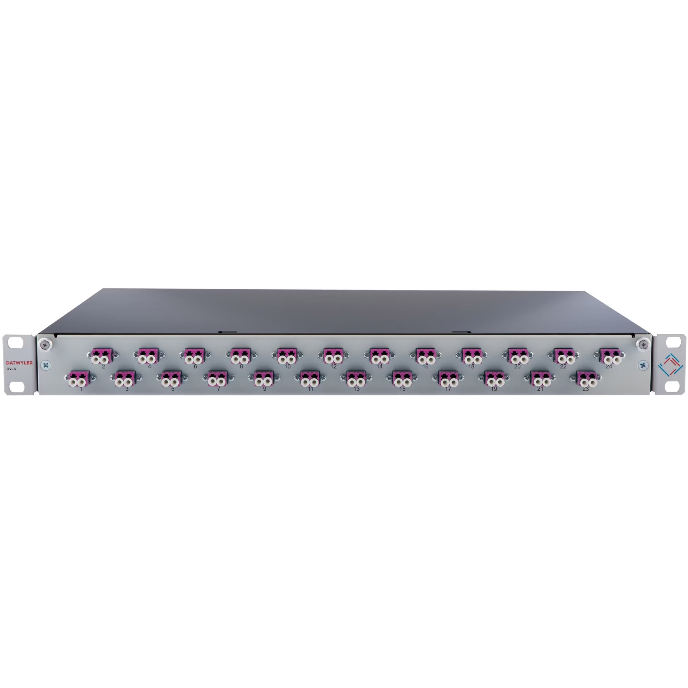 DATWAYLER DAT41521700ZY LWL Spleissbox 1HE 12xLC-Duplex fA1/4r 2
