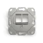 DATWAYLER DAT18587400ZY Keystone Datendose 2-Port leer designfA