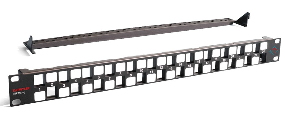 DATWAYLER - DAT418022 Patchpanel 24Port 1HE leer fA1/4r KU-T U