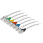 DATWAYLER - DAT65176200ZY Patchkabel Kat.6 U/UTP FRNC/LSOH blau 3m