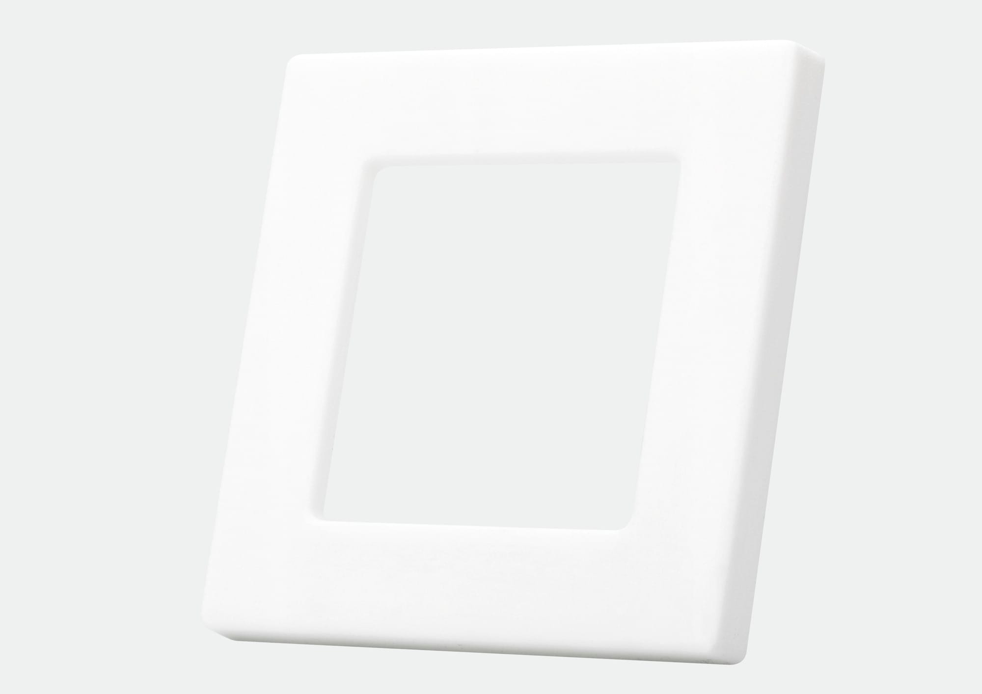 DEVI - DEI140F1067 Rahmen reinweiA eckig DEVIreg Touch, Sm