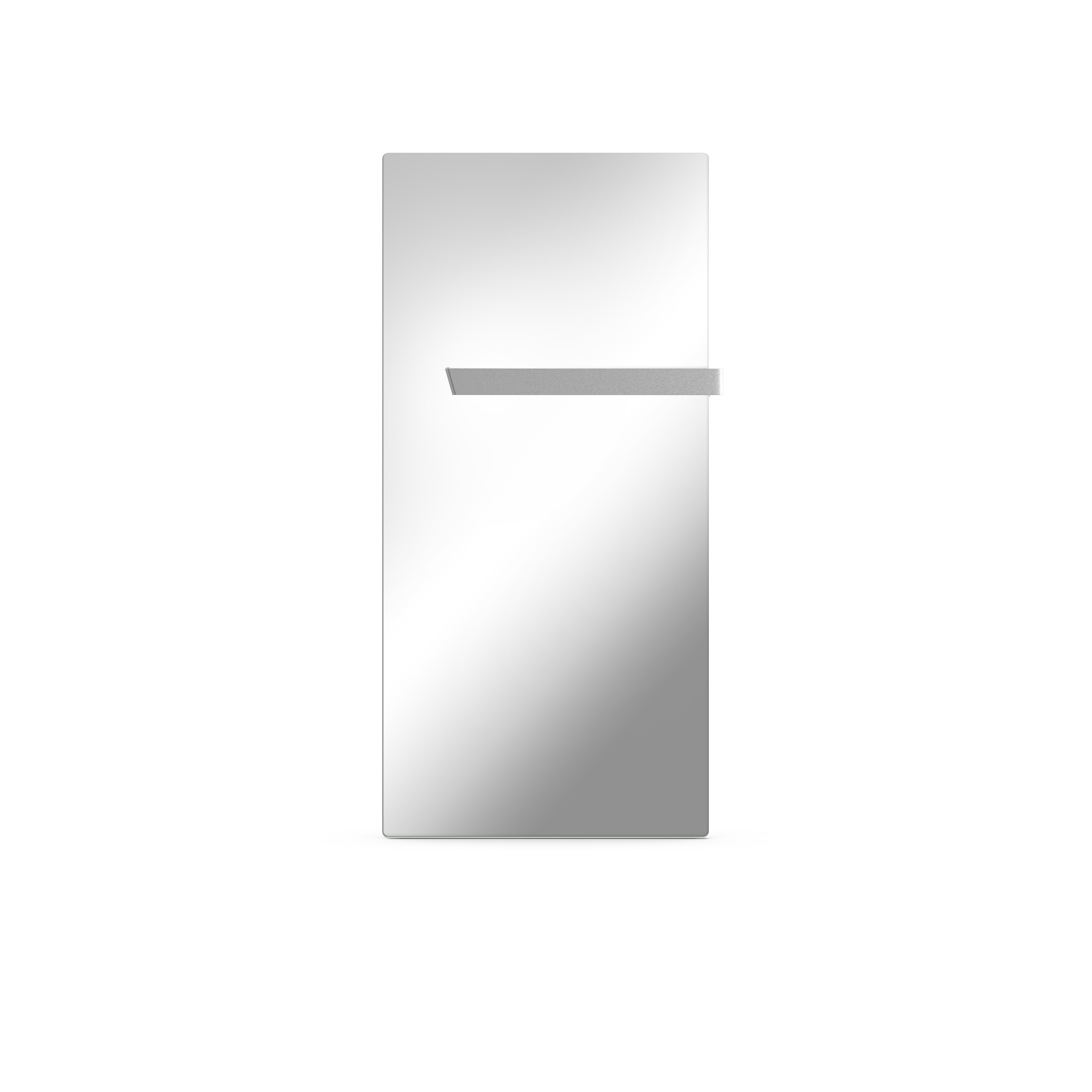 ETHERMA ETR46355 Badinfrarotheizung, Glas Spiegel, 130x63