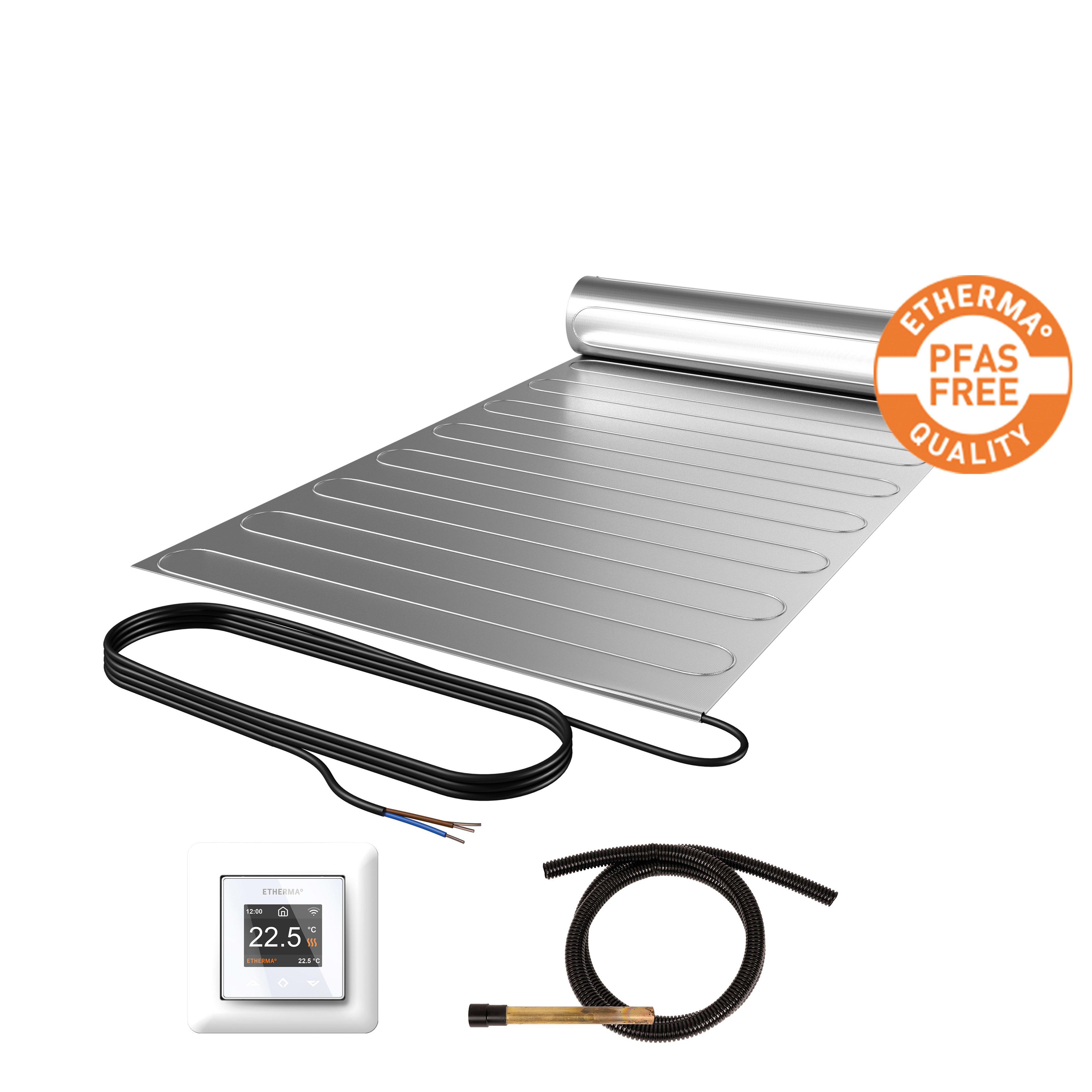 ETHERMA ETR46698 Laminotherm-Set, 10m2, 50x2000cm, 1200W,