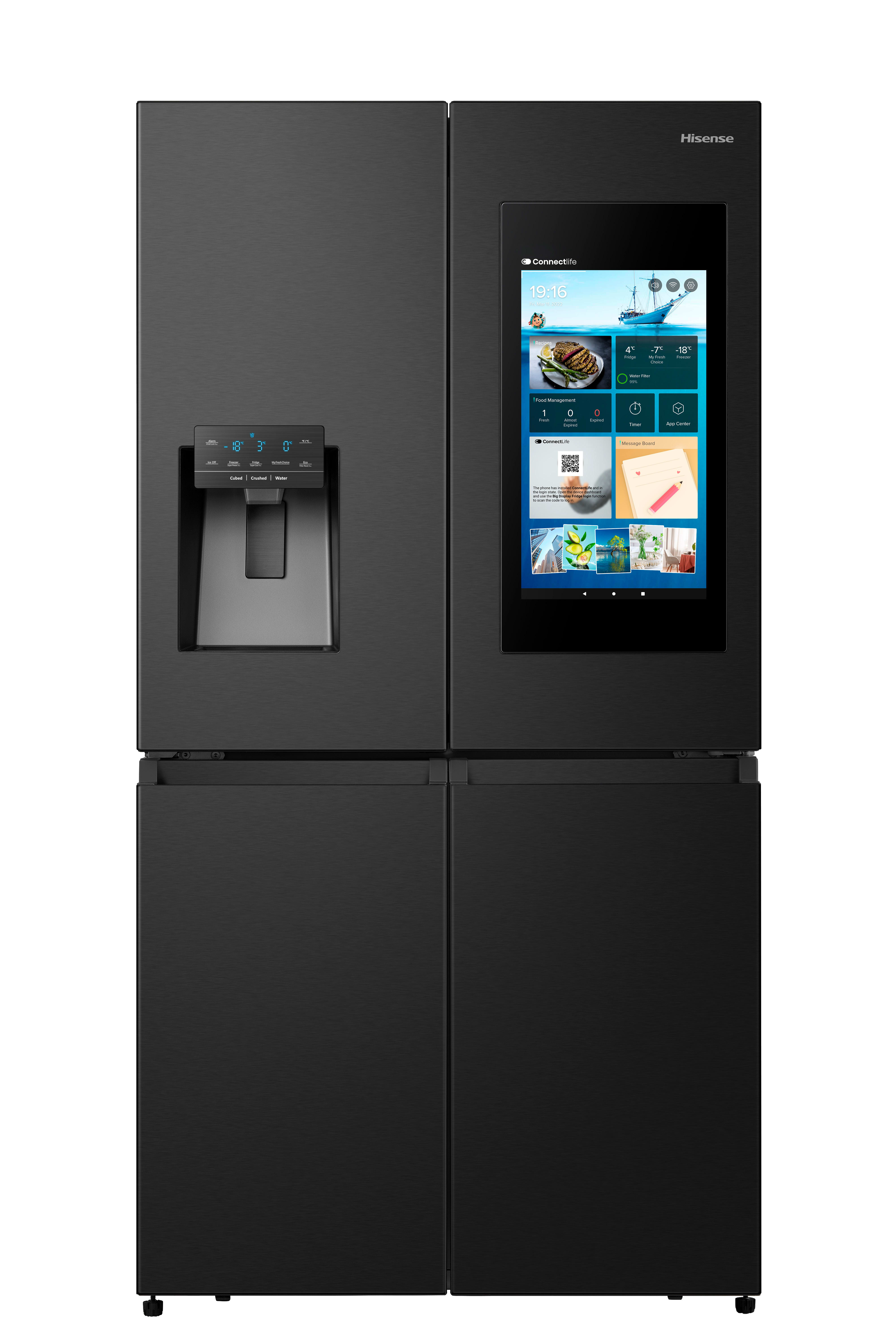 HISENSE HSZ20011143 SBS MultiDoor 4-tA1/4rig Festwasser 345/