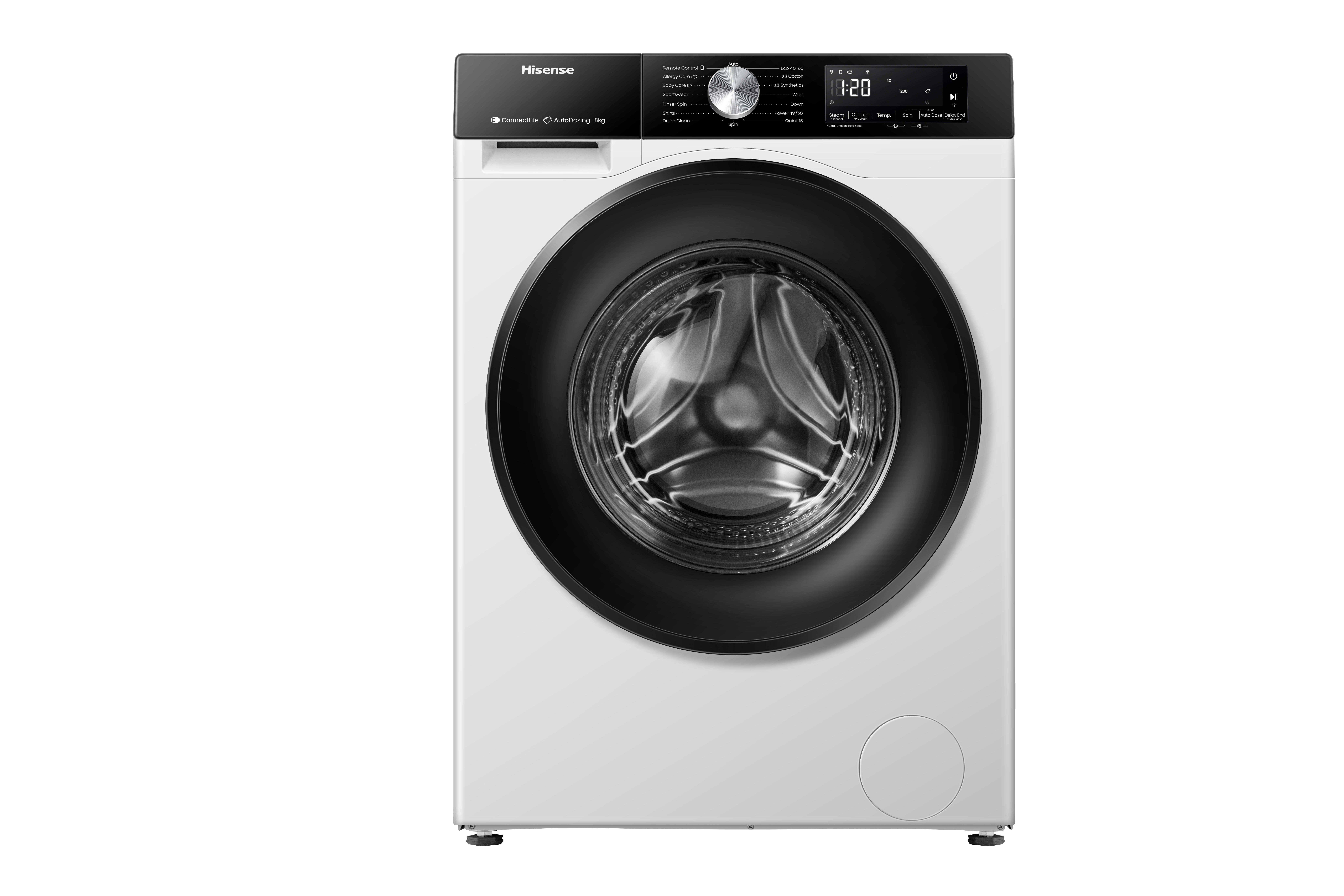 HISENSE - HSZ20013527 Waschmaschine 1400U/min 8kg Disp WiFi A