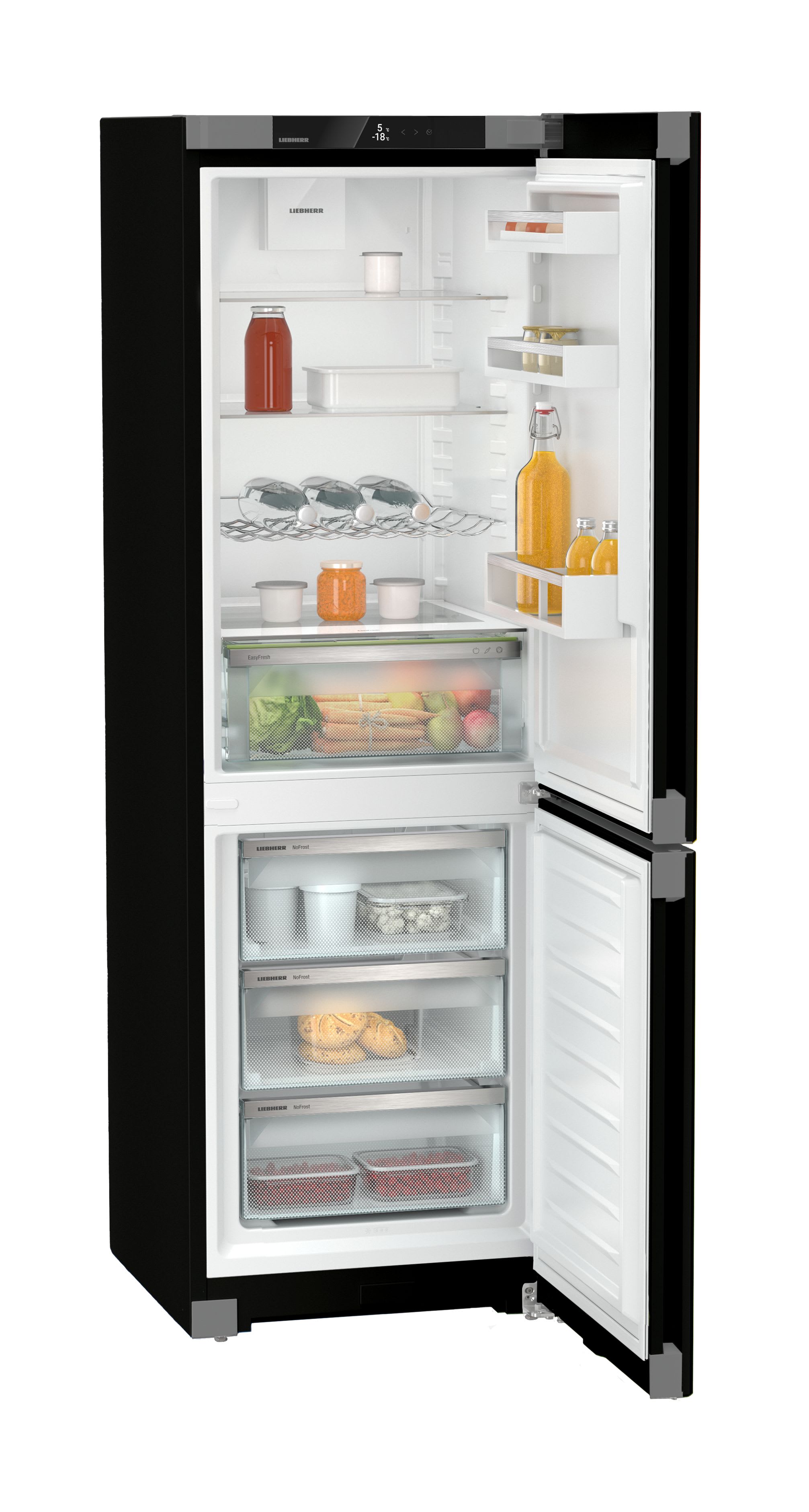 Liebherr - LIE0300047-45 KA1/4hl-Gefrierkombi 60cm NoFr. 227/103L