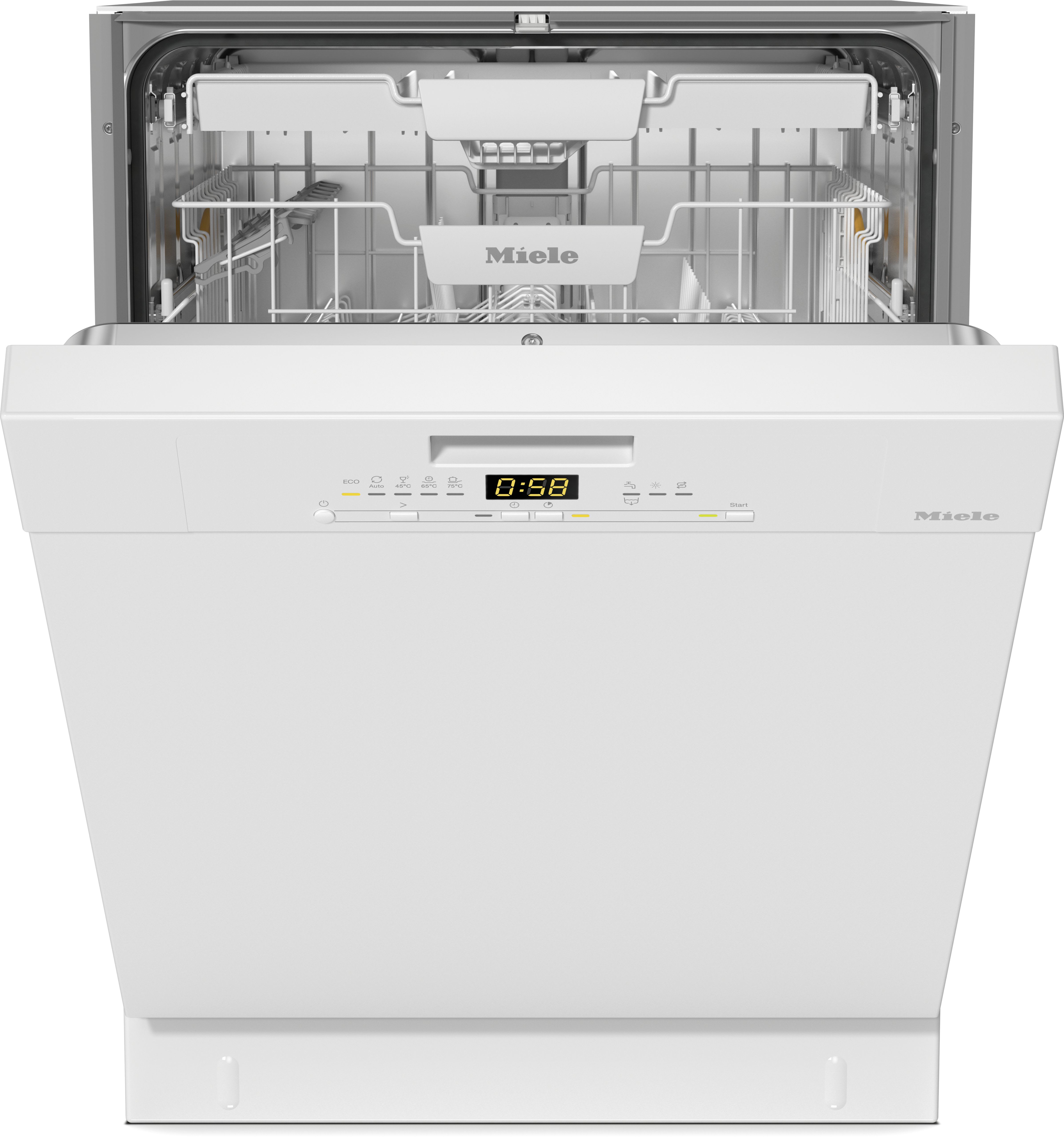 Miele - MIE12845550 VG!S GeschirrspA1/4ler unt. 60cm 5Prog.