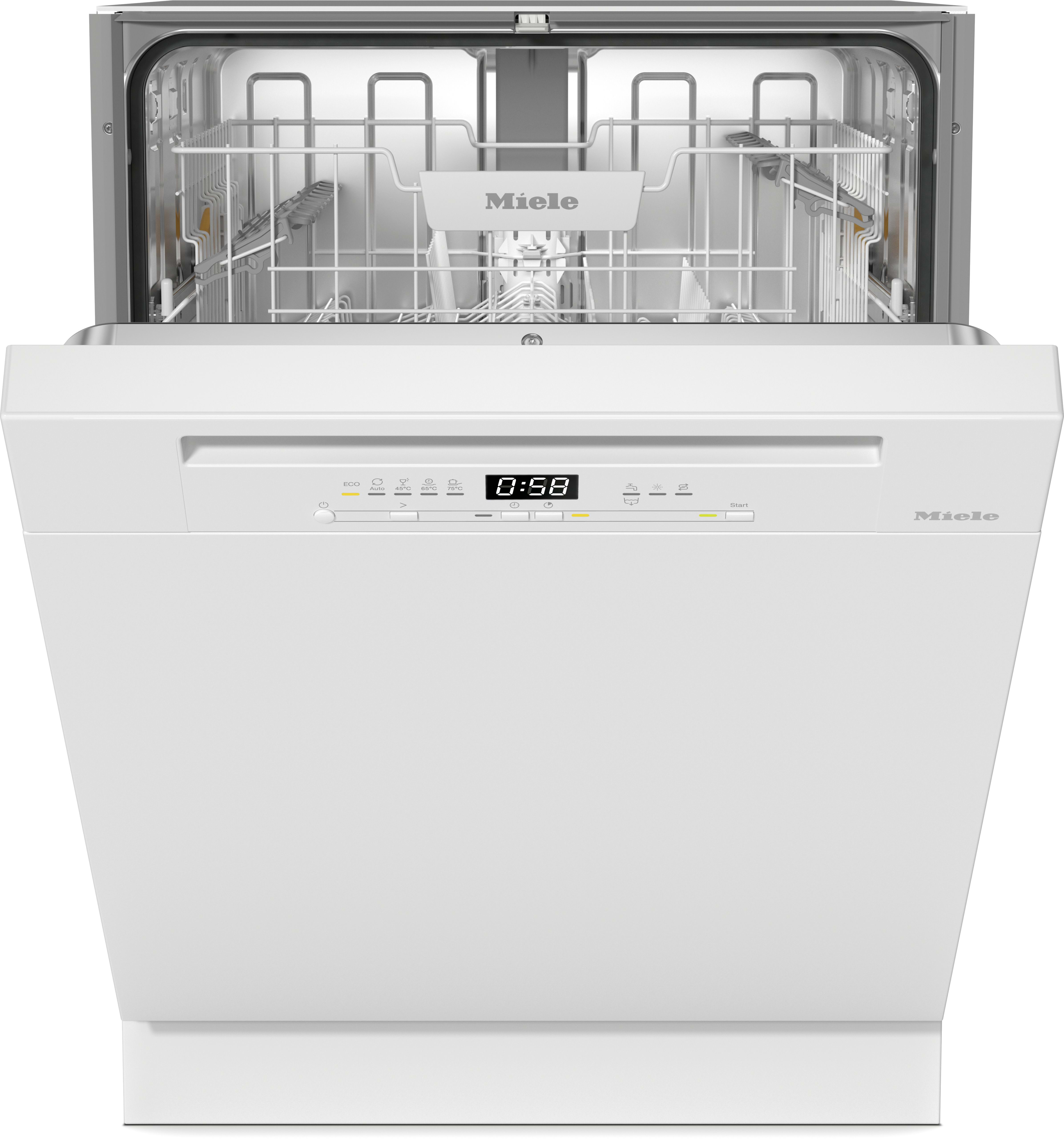 MIELE MIE12845890 VG!S GeschirrspA1/4ler int. 60cm 5Prog W
