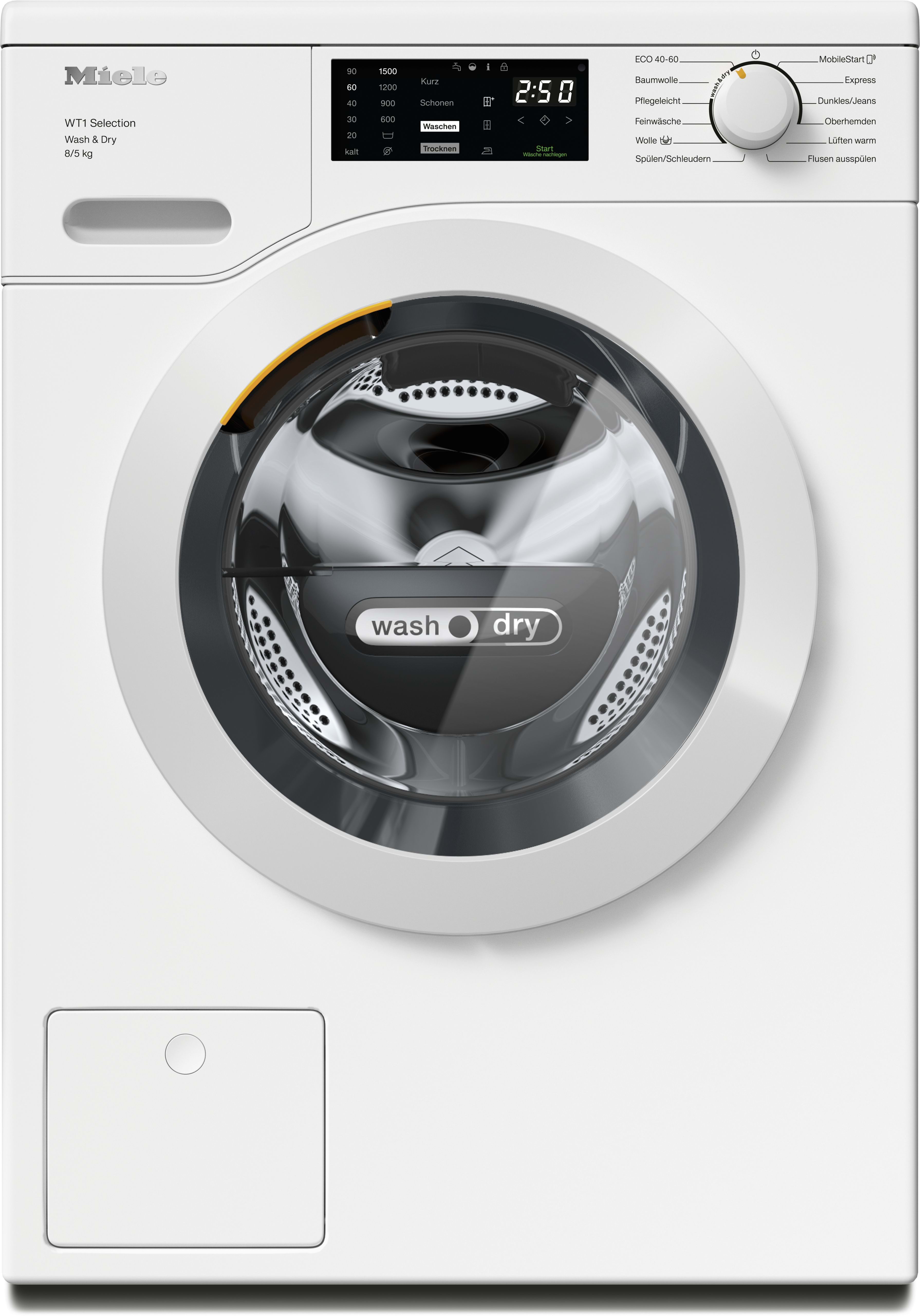 MIELE MIE11568340 VG!S Waschtrockner 1500U/min 8/5kg Displ