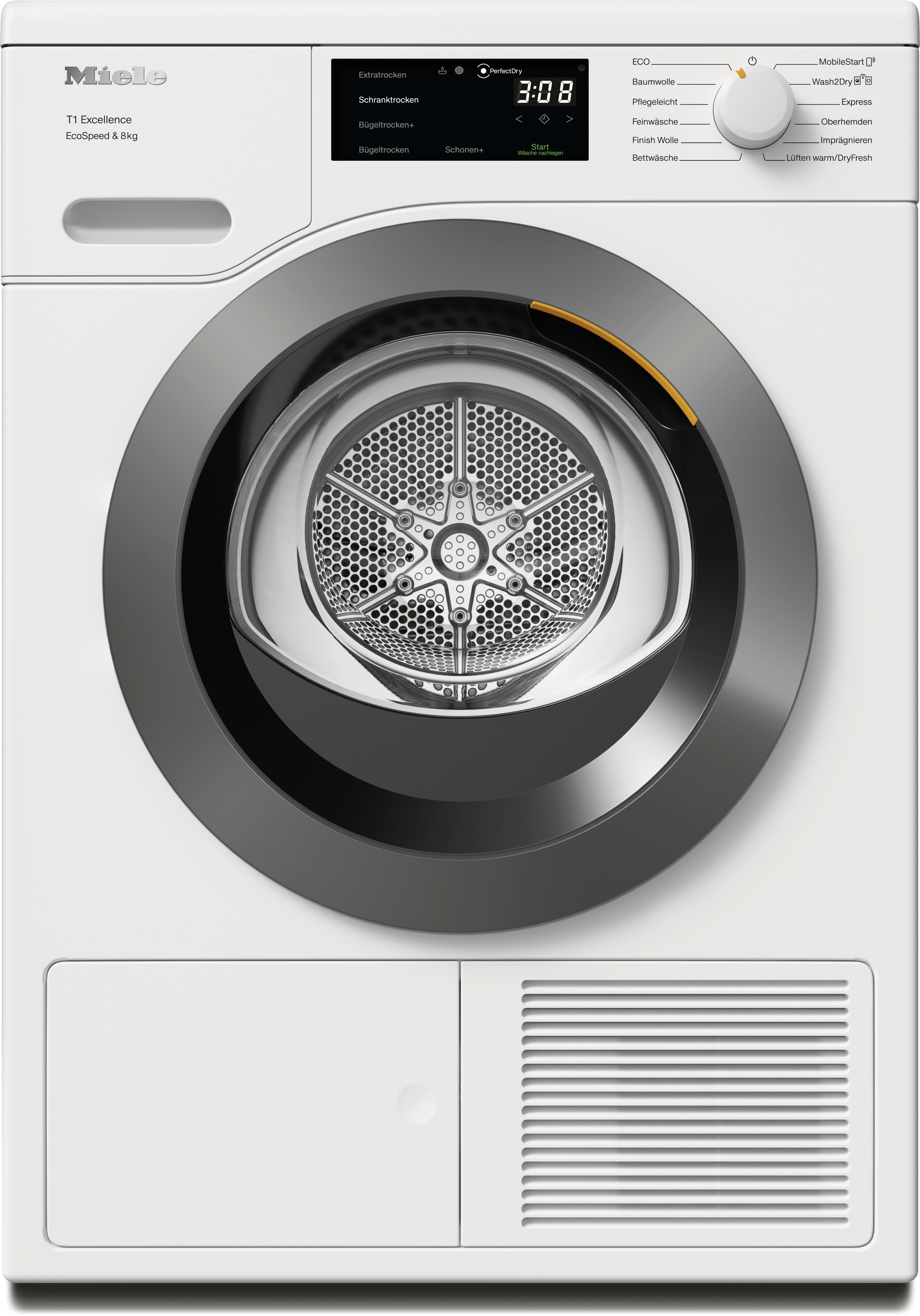 MIELE MIE12703910 VG!E WAschetrockner unt. WP 8kg Perf.Dr