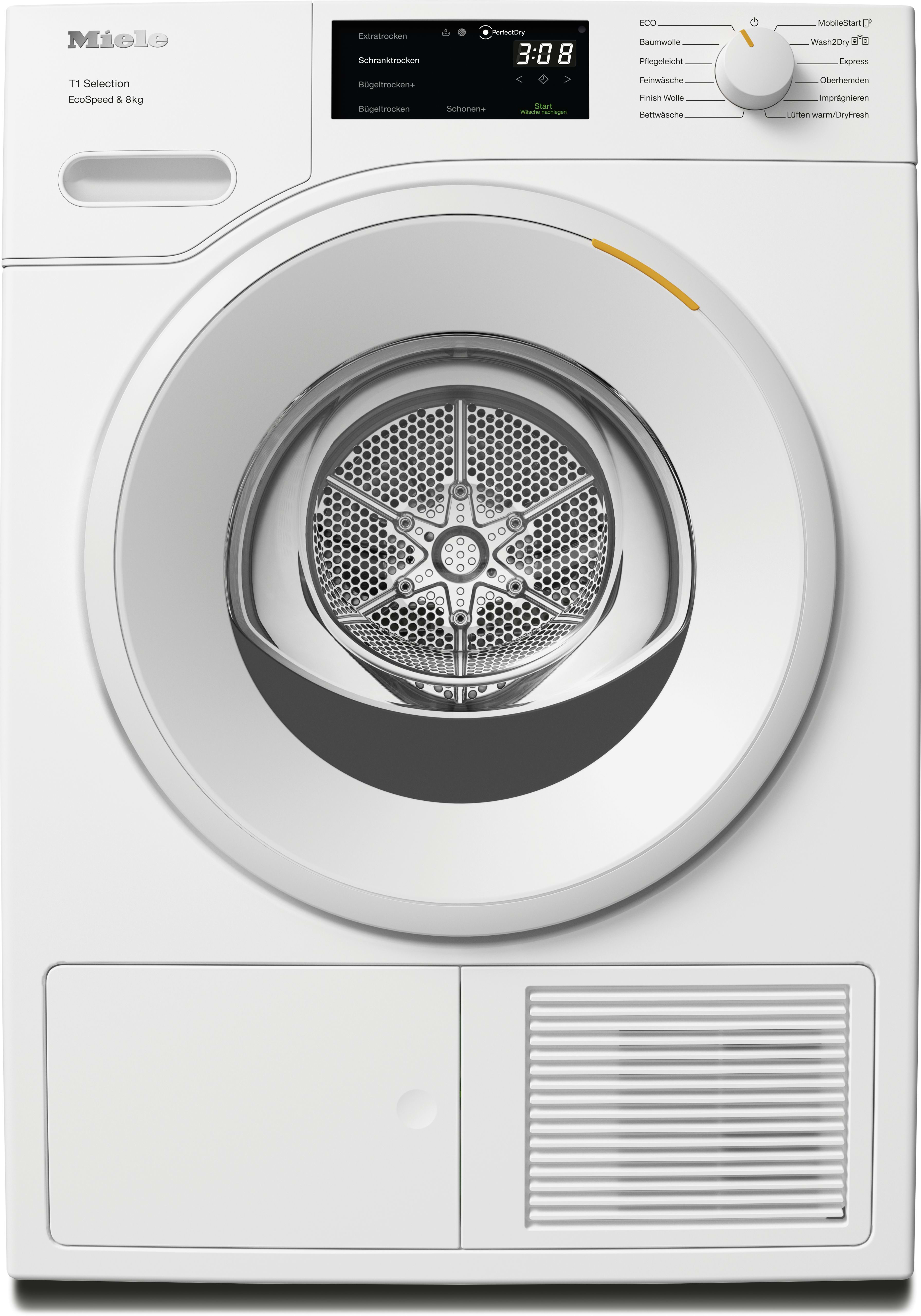 MIELE MIE12703900 VG!S WAschetrockner WP 8kg 10Prog. Wash
