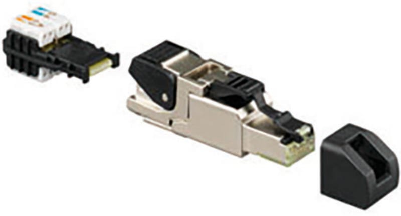 RUTENBECK RUTN139 003 21 Universalstecker Cat.6a ISO A Montage oh