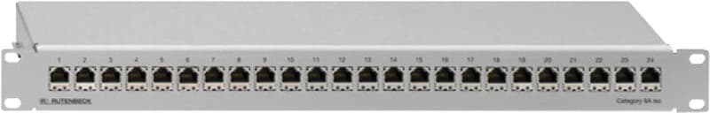 RUTENBECK RUTN234 101 100 Patchpanel Cat.6A iso U 24fach 19