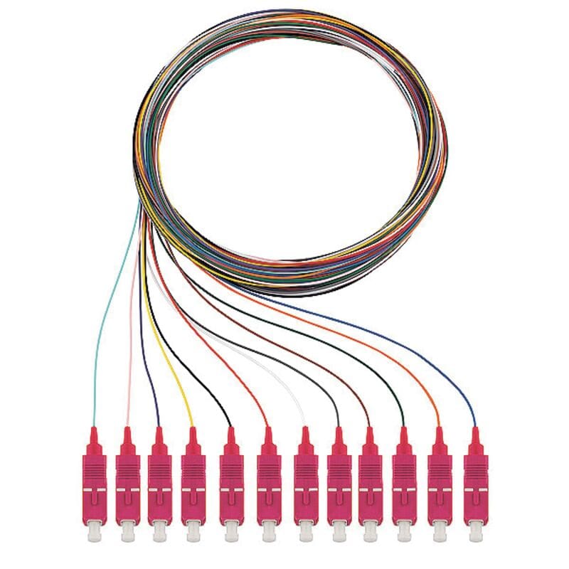 RUTENBECK RUTN228 040 602 Q8Pigtails 12xSC OM4 2m