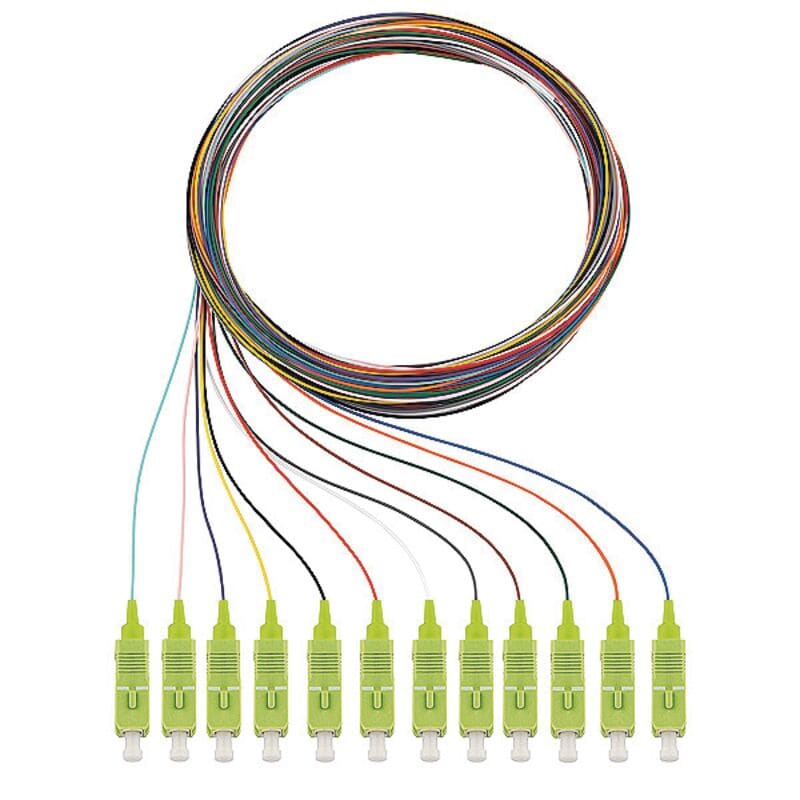 RUTENBECK - RUTN228 040 702 Q8Pigtails 12xSC OM5 2m