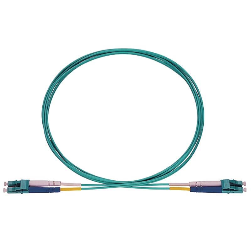 RUTENBECK - RUTN228 050 002 Q8LC-D/LC-D Patchkabel OM3 aqua 2m