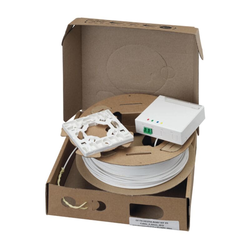RUTENBECK - RUTN228 120 070 FTTH-Anschlussset 1xLC-D OS2 APC 70m