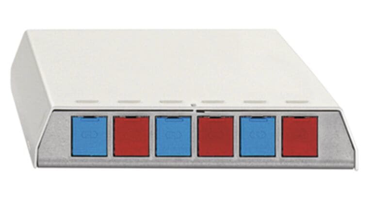 RUTENBECK RUTN235 103 08 PP-6 Ap rw PoE+ Patchpanel