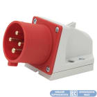 ELETTROCANALI ETNEC690781 SPINA BASE INCLINATA IP44 380V 3P+N+T 32