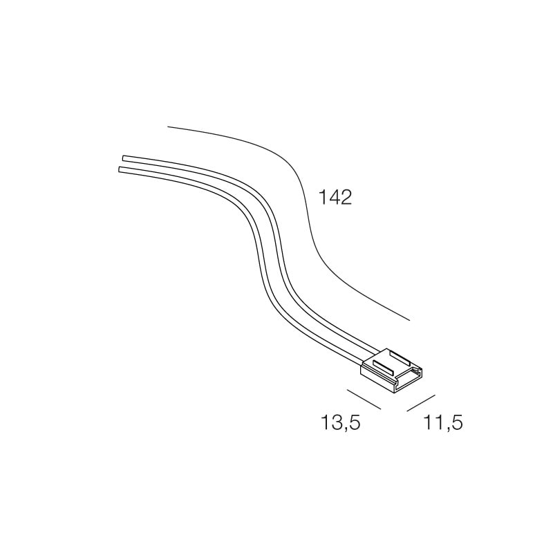 NOVALUX SPA NOX100969.99 STRIP LED: 1CONNET.+CAVO 238/240LED 10PZ