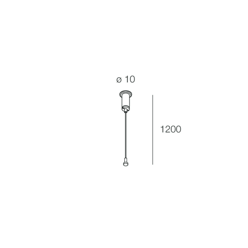 NOVALUX SPA NOX112229.99 DOMYNOS PS: CAVO DI SOSPENSIONE